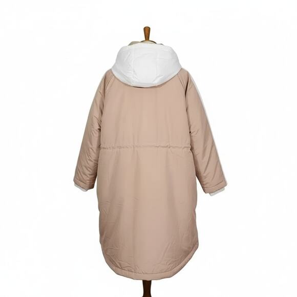 Nike Sportswear Essential Insulated Tan and White Jacket - Picture 10 of 15